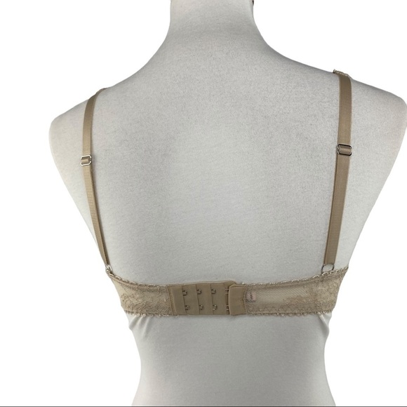 Victoria's Secret tan/nude Dream Angels lined demi bralette. 32 DD - Picture 2 of 6